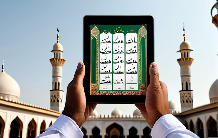 생태적 인터페이스의 사례  모바일 앱 - **Language Learning App:** A friendly cartoon character teaching Arabic letters on the Duolingo app ...